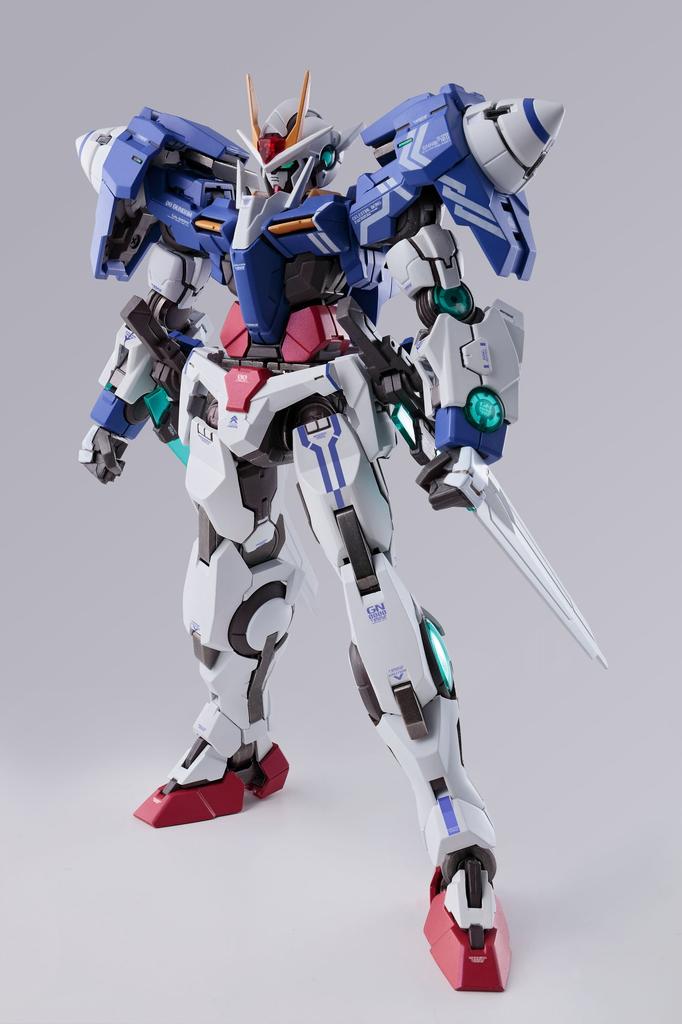 TAMASHII NATIONS METAL BUILD Mobile Suit Gundam 00 Gundam Seven Approximately 180mm ABS PVC Diecast Painted Movable Figure Sword/G & &