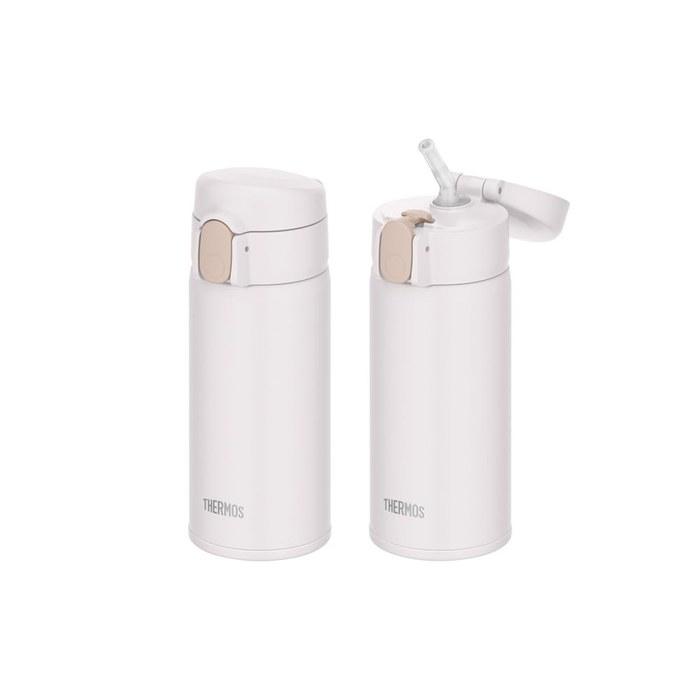 Thermos Straw Bottle 360ml White FKA-350 WH