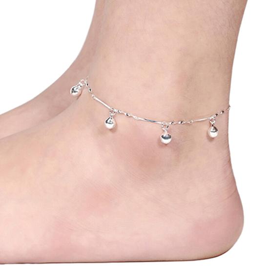 Anklet Exquisite Adjustable Women Star Heart Beads Pendant Foot Bracelet for Shopping