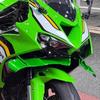 For ZX-6R ZX636R 2024 2025 Motorcycle Frontal Spoilers Downforce Winglet Aerodynamic Wing Front Spoiler lower shroud front wing