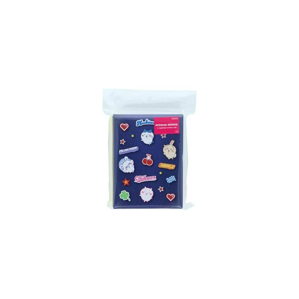 Sun-Star Stationery Chiikawa Sticker Binder Denim  S2176165
