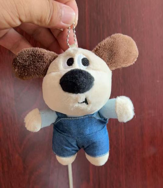 Mofusand New Cross Dressing Raccoon Shark Panda Bag Pendant Plush Keychain Toy Cute Doll