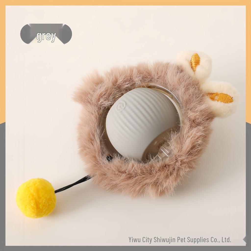 Smart Rolling Bite-Resistant Cat Toy Ball for Self-Entertainment & Decompression