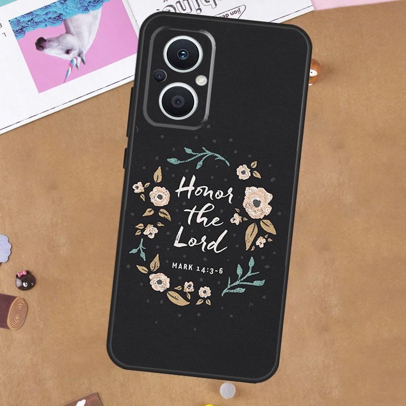 

Bible Verse Quotes For OPPO Reno 11F 12F 13F 14F 10 11 12 13 14 Pro 7 8 Lite 8T OPPO Find X5 X6 X8 X9 Pro Case OPPO Reno11