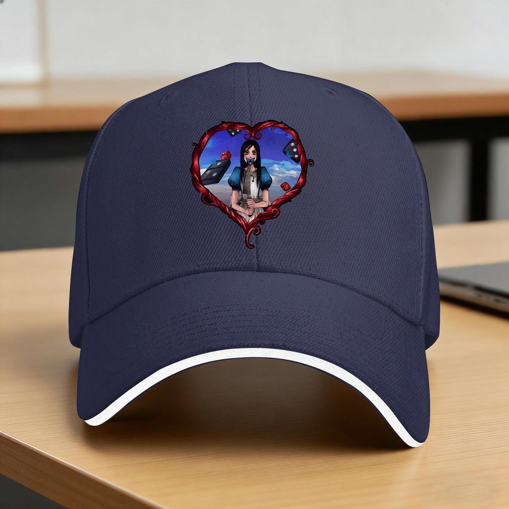 Game AAlice Madness Returns Baseball Cap yk Cool Women Unisex Trucker Hat Sunscreen Print Kpop Rock Baseball Caps
