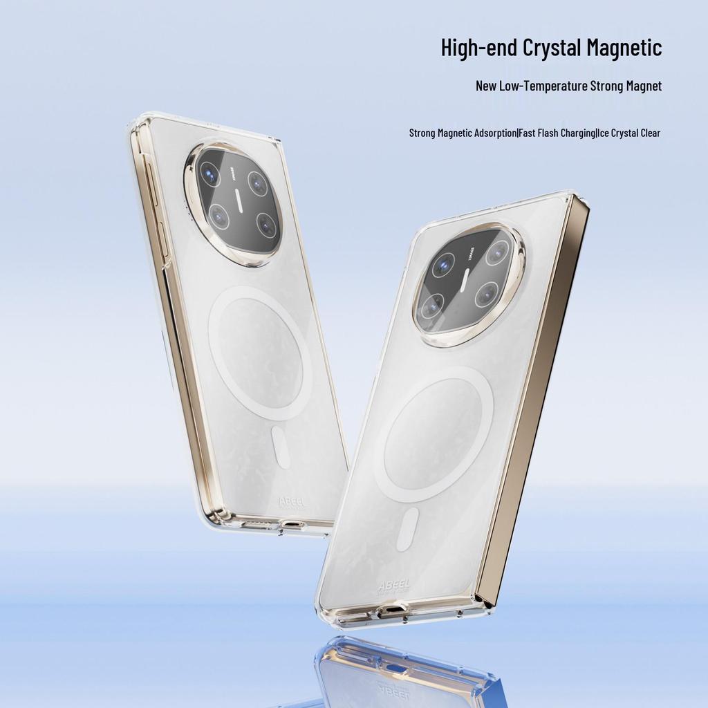Transparent Magnetic Huawei Mate X6 & Samsung Z Fold7 Foldable Screen Protective Case