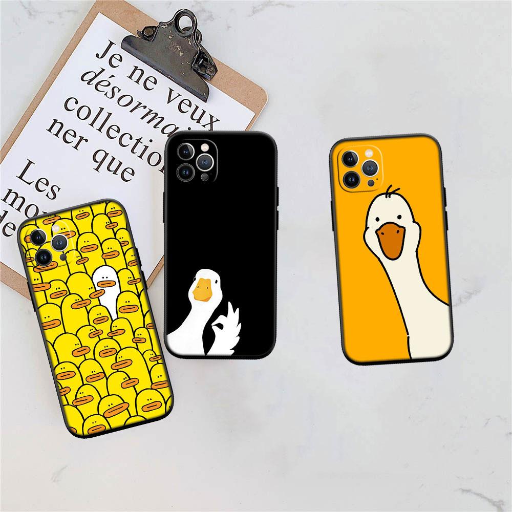FM20 DUCK Cartoon Soft Shell Phone Case for Redmi Note 10 11 12 Pro Max 10S 10C 10T 11A 11S 12S 12C