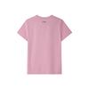Li-Ning Summer Round Neck Cotton Feel Quick Dry Breathable Versatile Sports Short Sleeve T-Shirt Unisex Tops Pink AHSV613