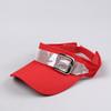 Rhinestone Buckle Stylish Sunshade Casual Versatile Spring Summer Open-top Hat for Women Outdoor Sun Protection Small Sun Hat