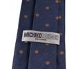 [Michiko London] Gift Boxed Italian Fabric, Made in Japan, Fabric in Italy Necktie, Brand, Polka Dot, Silk, Cotton, Gift, Present, Men's, Women's,
