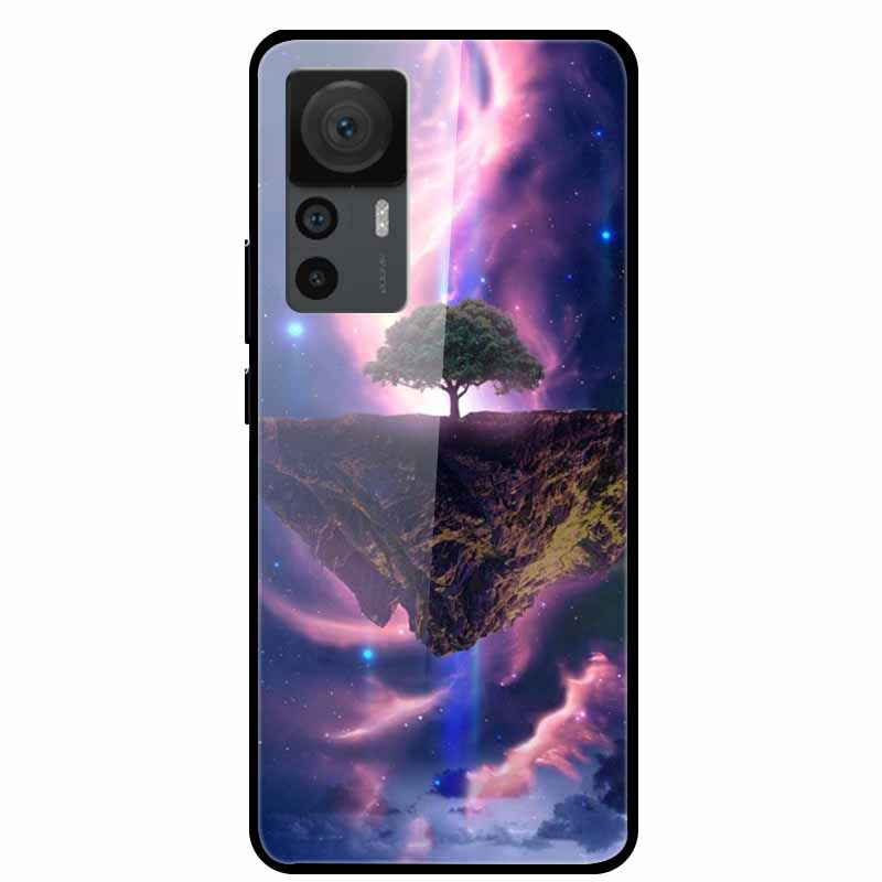 For Xiaomi 12T Cases 12T Pro Luxury Tempered Glass Hard Back Covers For Xiaomi 12T Pro Phone Cases Capa Fundas Xiaomi 12T Coques