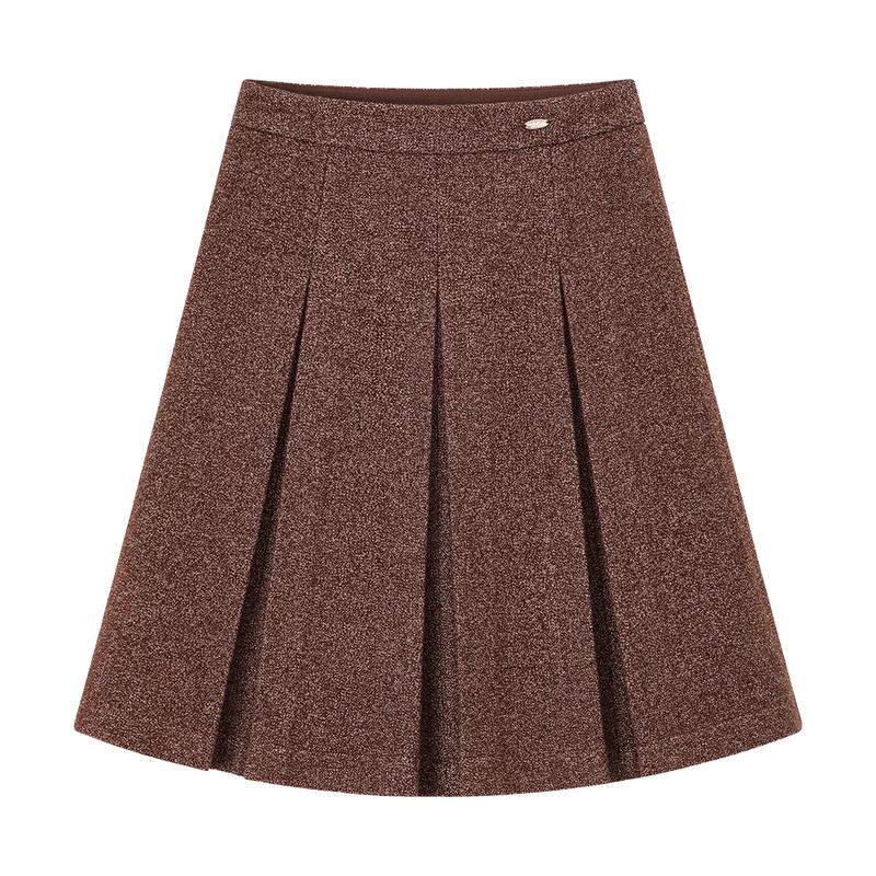 ELLE KIDS Autumn/Winter Pleated A-Line Girl s Skirt 130