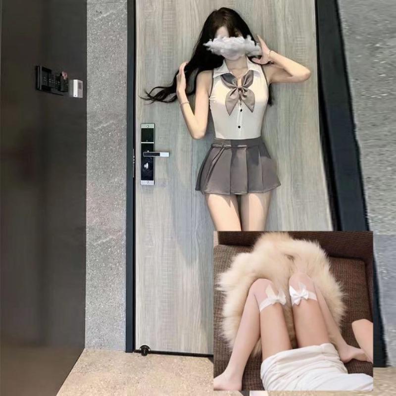 Moon Tide Erotic Underwear Pure Desire Wind Sexy Student Clothing Jk Passion Women Free Pure Temptation Suit Qqny