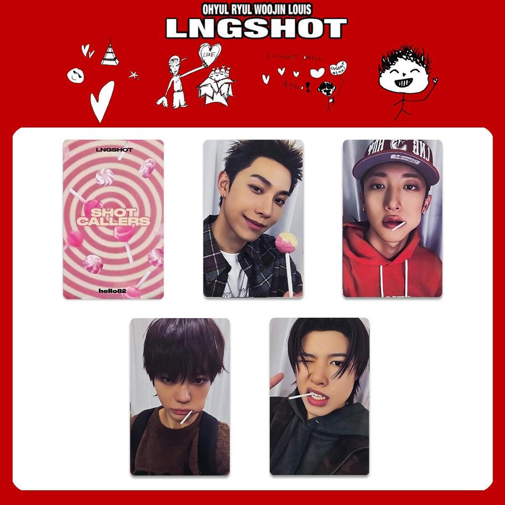 LNGSHOT Lobster Album Shot Callers Special Edition Photocards & Exclusive Cards Collection