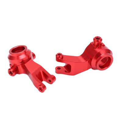 2pcs RC Steering Block RC Aluminum Alloy Steering Cup for ARRMA Senton Series 1 10 RC CarRed
