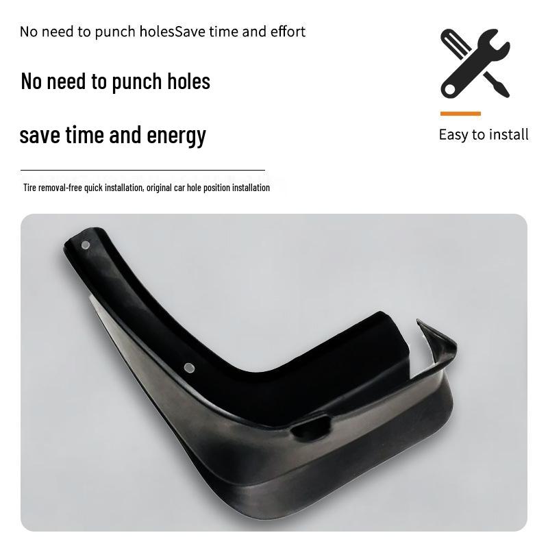 20-21 VW Tiguan Mudguards: Anti-Splash Tire Flaps