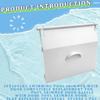 Skimmer Weir Door Plastic Lid Skimmer Door Flapper Weir Gate Assembly Pool Maintenance Tools for SP1091LX, SP1094