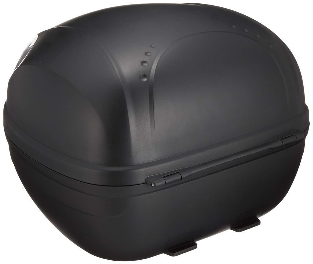 Bike Parts Center 32L Rear Box with Detachable Handle, Black/White, Large Capacity, for Mopeds, 907907