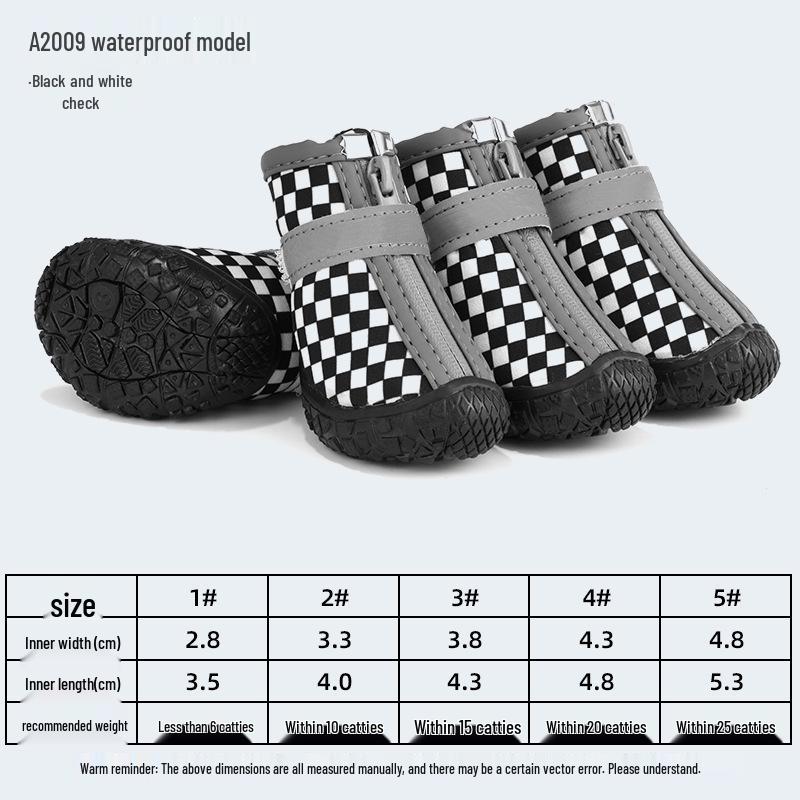 Breathable Non-slip Dog Shoes for Small Breeds
