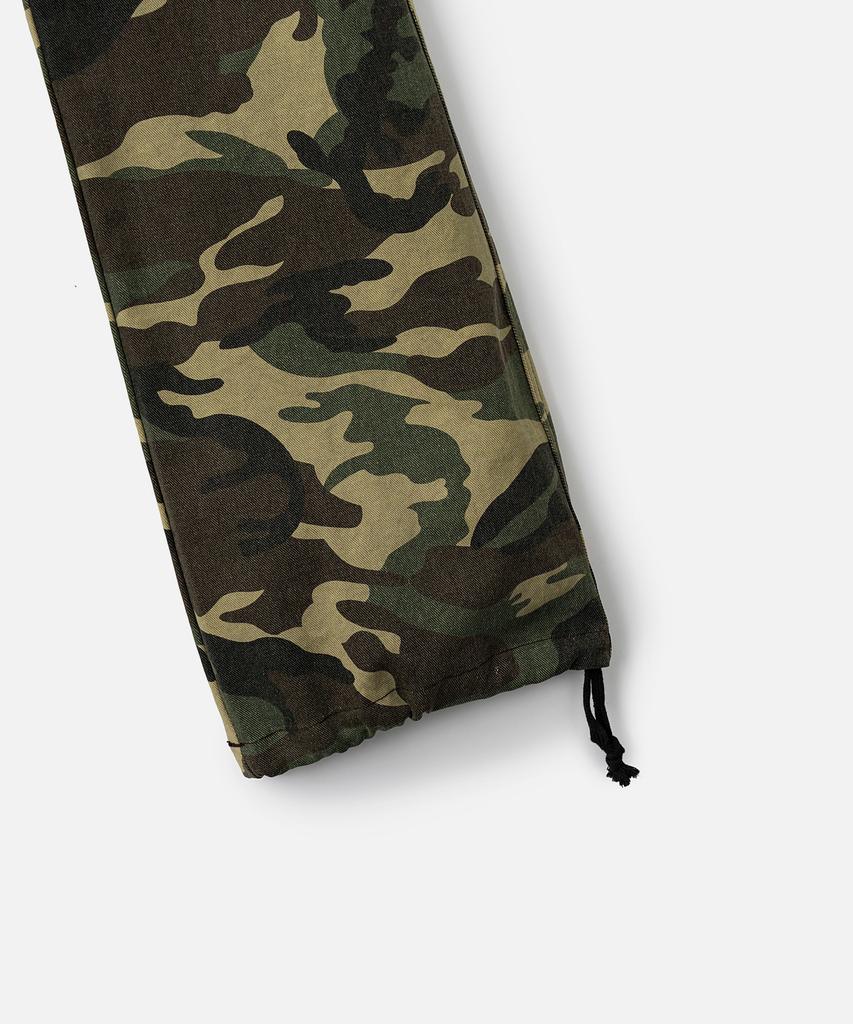 VASTIC Bootcut Camo Cargo Pants_Beige