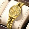 Women Diamond Watches Top Brand Luxury Women's Bracelet Watch Simple Round Waterproof Luminous Quartz Wristwatch
