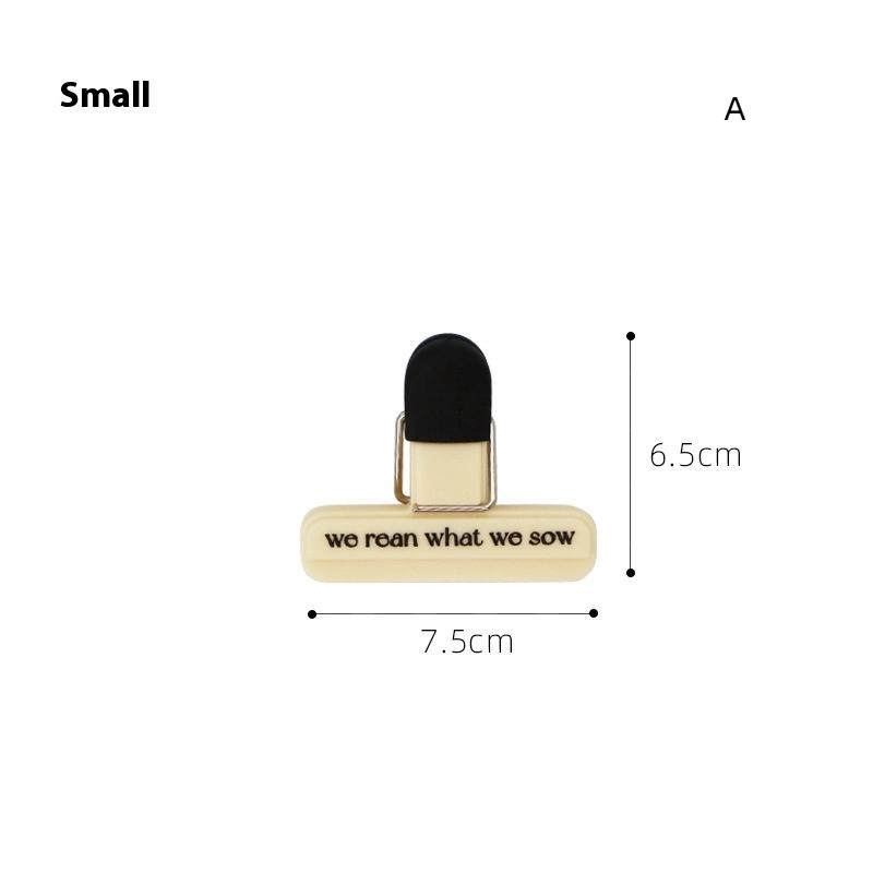 

Portable Food Bag Clip Sealer Snack Storage Durable Multifunctional Plastic Bag Moisture-proof Sealing Clip Lightweight