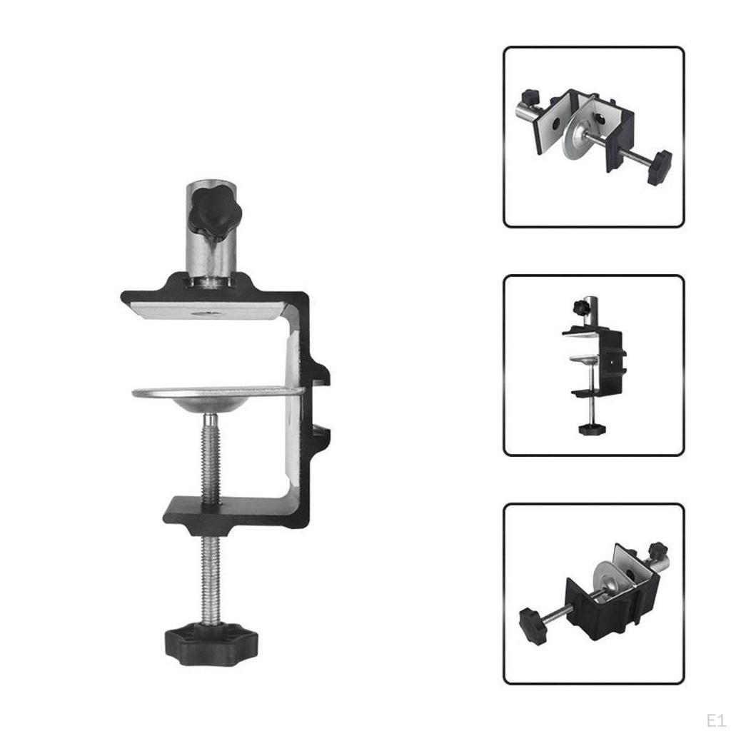 Suport cu clemă de masă Anti-zgârieturi Reglabil pentru sarcini grele cu șuruburi Metal pentru