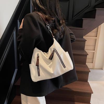 Premium Sense Large Capacity Handbag Bag Women's Bag 2025 New Shoulder Messenger Bag Fashion Tote Bag