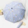 Umbrella, rain and shine, simple sun umbrella, outdoor parasol, anti-ultraviolet women's sunscreen umbrella, light and compact