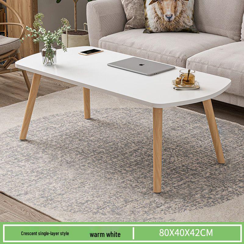 Nordic Minimalist Coffee Table for Living Room or Small Apartment