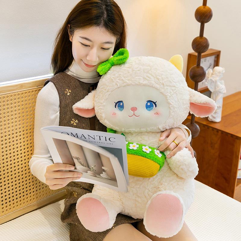 Adorable Little Sheep Plush Doll for Girls - Sleep Comfort Gift Series