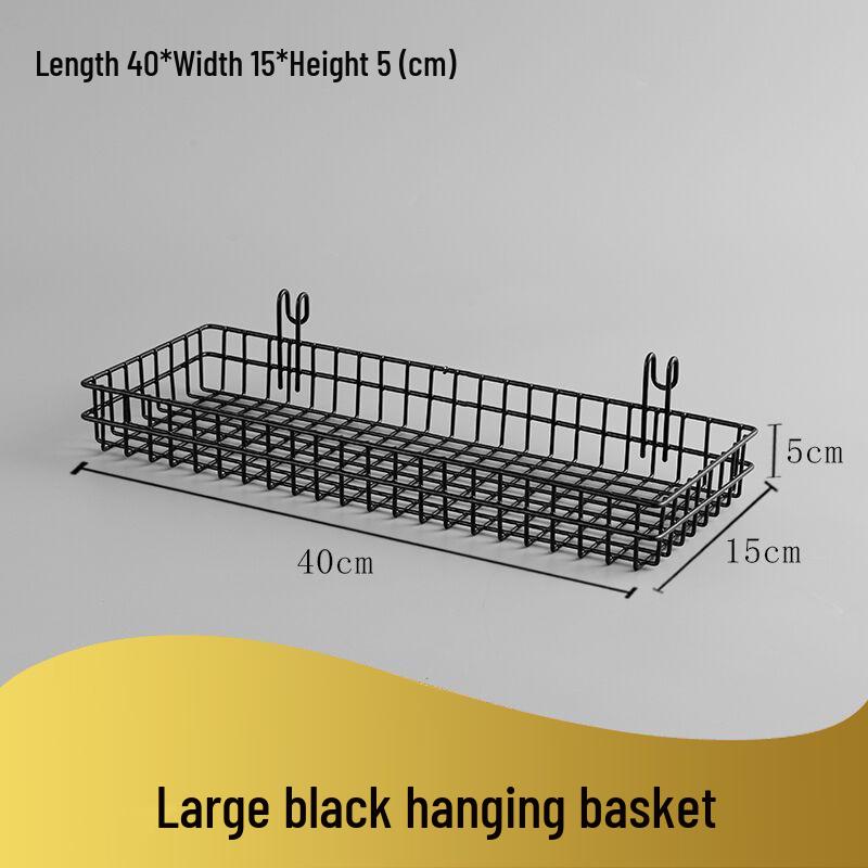 Black Iron Mesh Jewelry Photo Display Grid