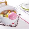 The 2 In 1 Kitchen Spoon Spoon Long Handle Plastic Colander Filter Tableware Hot Pot Spoon