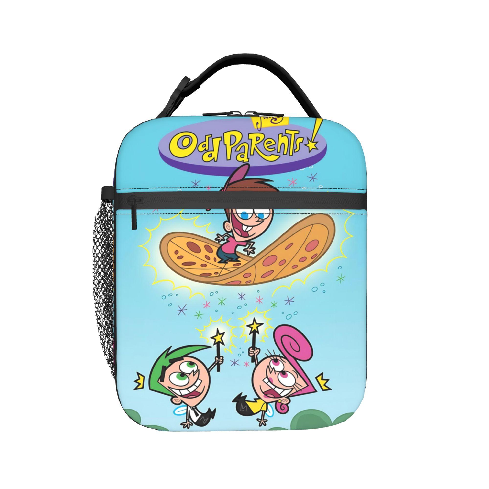 Lunch Boxes The Fairly Odd Parents Accessories Storage Food Box Causal Thermal Cooler Bento Box For School One Size