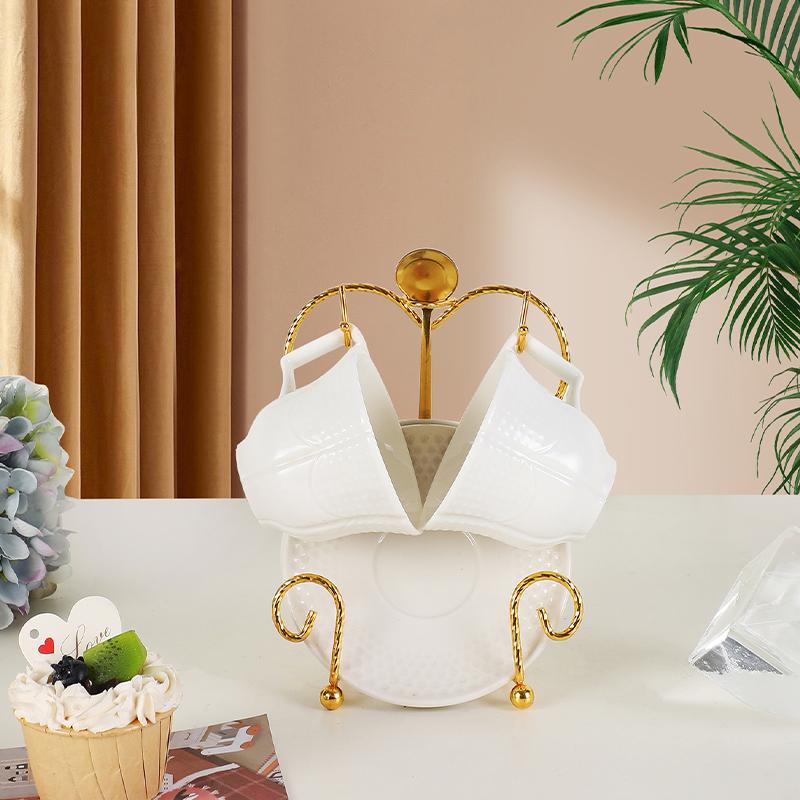 

1 шт., держатель для кофейной чашки, тарелка, чашка для воды, сливная стойка, стойка для чашки, подставка для чайных чашек, подставка