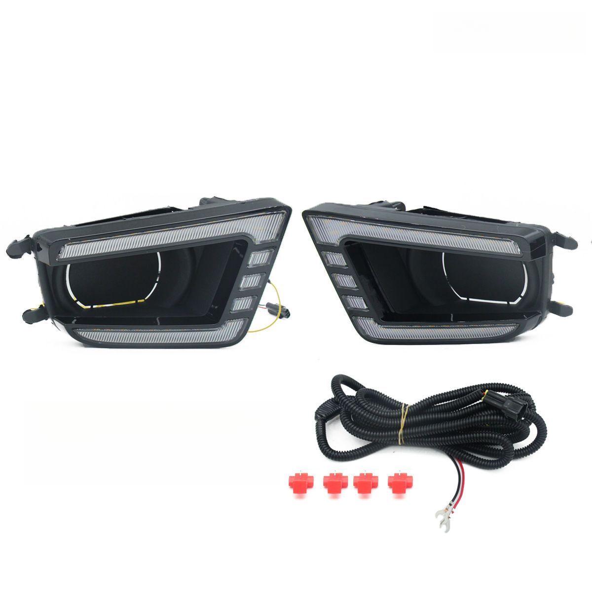 

LED Daytime Running & Turn Signal Fog Lights for 12-15 Toyota Tacoma