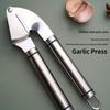 304 Stainless Steel Multifunction Garlic Press