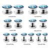 Stainless Steel Acrylic Ship Anchor Drip Oil Piercing Ornament
