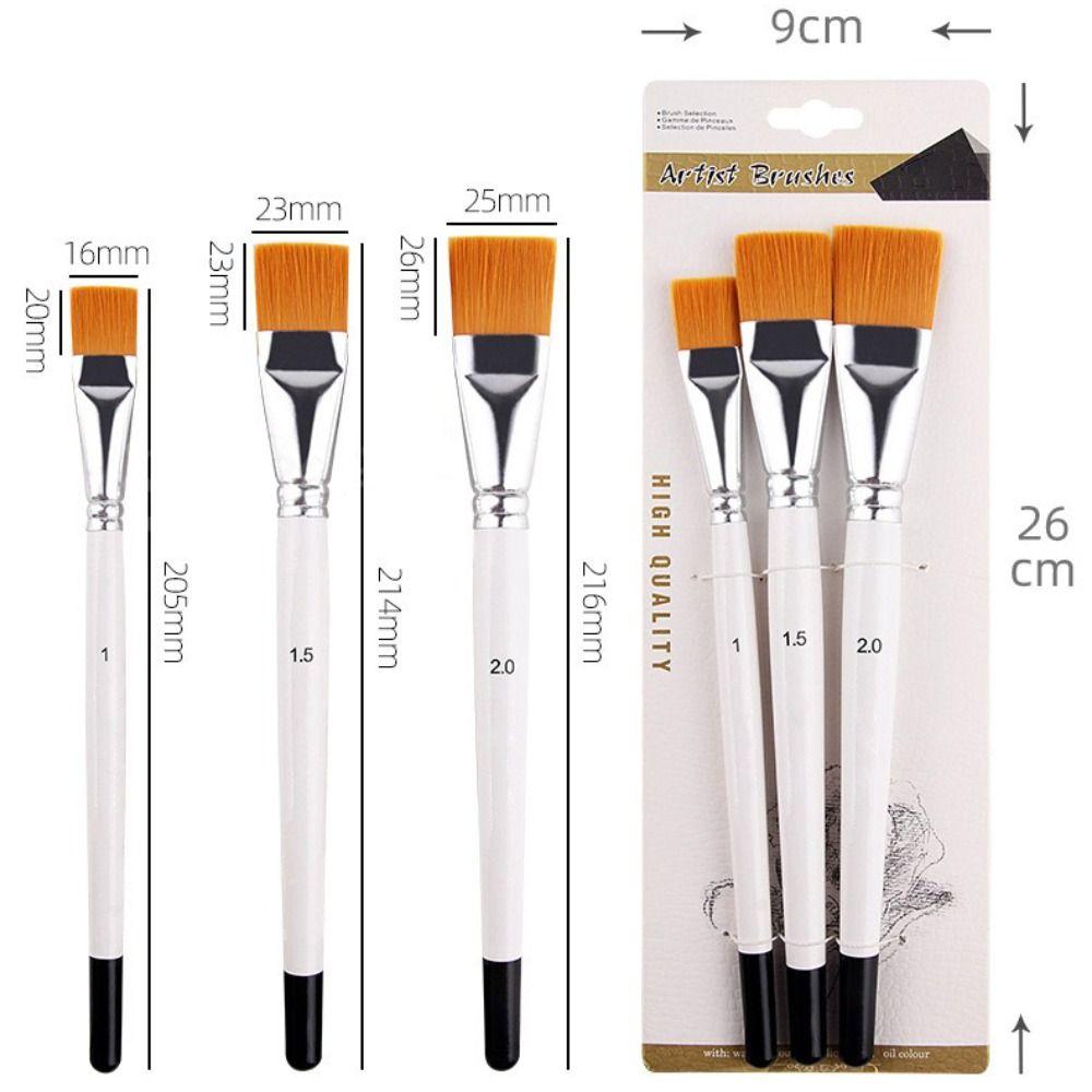 Synthetic Nylon Hair Painting Brushes Kits Art Brushes Set Art Paint Brushes  Drawing