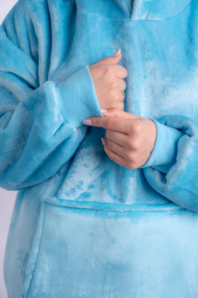 Blanket sweatshirt tv long women's men's blanket sweatshirt bedspread gift for a girl