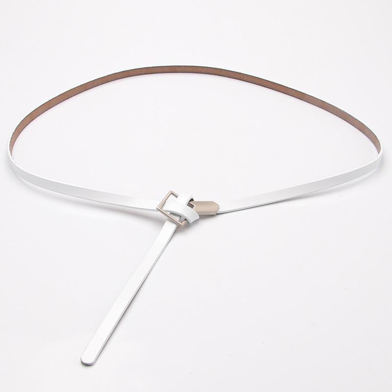 Layer Leather Ladies Belt Fashion Minimalist Dress Accessory For Work And Casual