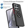 Shockproof Hard PC Translucent Funda For Xiaomi 14T 14TPro Case Car Magnetic Holder Armor Ring Back Cover for Xiaomi14T 14 T Pro