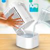 Mini Air Conditioner Desk Fan Quiet Water Cooler 900Ml Led