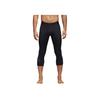 adidas Ask Spr Tig 34 Solid Color Comfortable Tight Breathable Casual Pants Men Bottoms Black CF7331