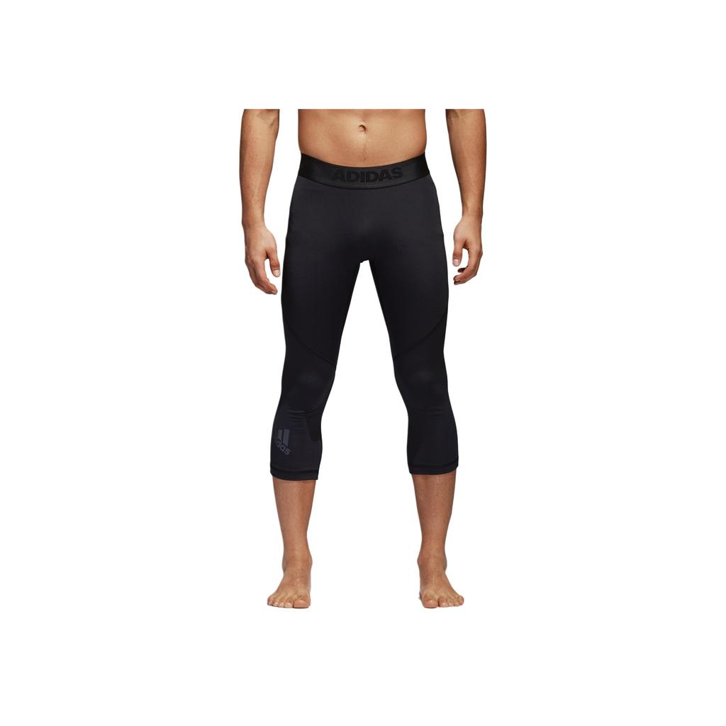 adidas Ask Spr Tig 34 Solid Color Comfortable Tight Breathable Casual Pants Men Bottoms Black CF7331