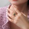 Vintage Men's Compass Open Ring Adjustable Open Ring Irish Celtic Knot Nordic Jewelry Gift