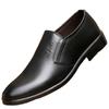Leather Shoes for Men Business Casual Men Leather Shoes for Men British Style Pointed Toe Formal Wear Work Leather Shoes for Men