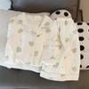 Cloud Cotton Short Pajamas Set With Breathable Fabric For Youth Women Summer Sleepwear