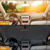 Suction Cup Car Window Screen Side Sun Shade, Mesh UV Block Curtain for Rear Protection Visor Seat, Heat Insulation Sunshade Baby Travel, Interior