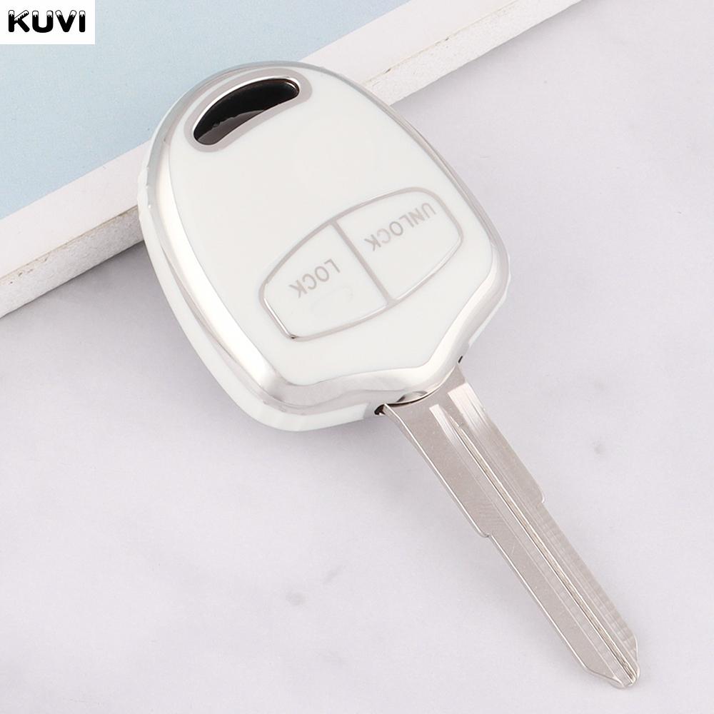 2 3 Button New Tpu Car Key Case Cover Shell Fob For Mitsubishi Evolution Lancer Ex Grandis Outlander Triton Pajero Asx Keyless